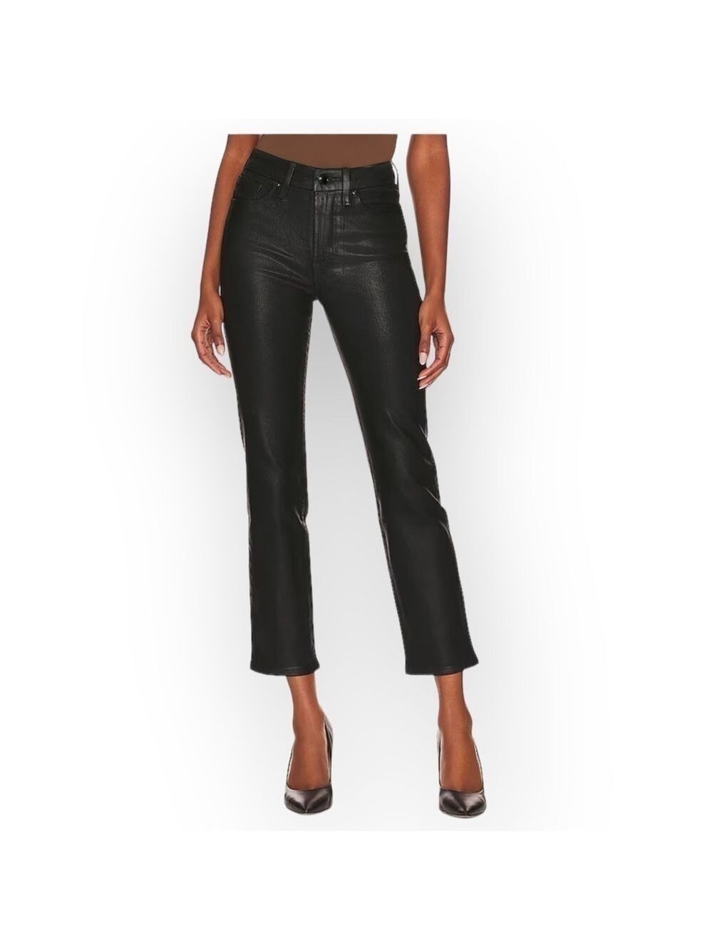 Good American Good Legs Coated Jeans - Picture 2 of 9